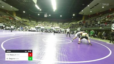 192 lbs Consi Of 16 #2 - David Rapp Jr, Central vs Enrique Segura, Redwood