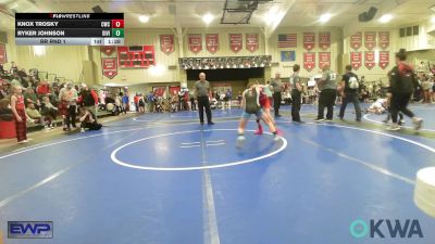 76 lbs Rr Rnd 1 - Knox Trosky, Claremore Wrestling Club vs Ryker Johnson, Division Bell