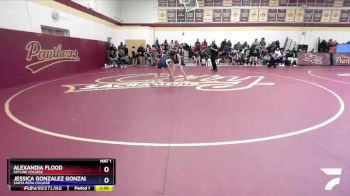 117 lbs Cons. Round 2 - Jessica Gonzalez Gonzalez, Santa Rosa College vs Alexandia Flood, Skyline College