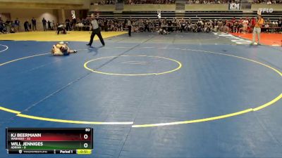 80 lbs Placement (4 Team) - Will Jenniges, Adrian vs KJ Beermann, Wabasso