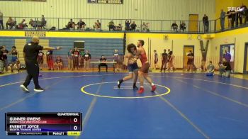 175 lbs Quarterfinal - Gunner Owens, Kanza FS/GR Wrestling Club vs Everett Joyce, Wichita Training Center