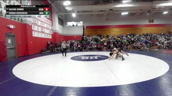 120 lbs Consi Of 8 #1 - Jacob Jones, Keene vs Owen Kostecki, Souhegan
