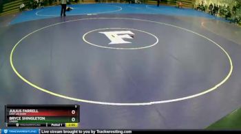 125 lbs Round 5 - Bryce Shingleton, Linden vs Julius Farrell, East Jackson