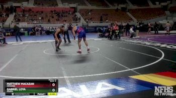 D3-190 lbs Cons. Round 1 - Matthew Macazan, Coolidge vs Gabriel Loya, Peoria