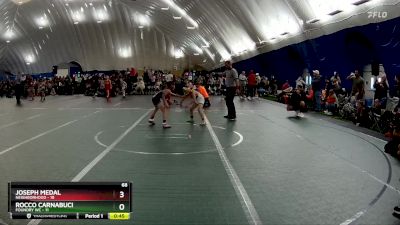 68 lbs Round 3 (10 Team) - Joseph Medal, Neighborhood vs Rocco Carnabuci, Foundry WC