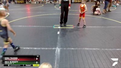 43 lbs Round 3 (6 Team) - Nico Burkett, SWAT Black vs Ezra Taussig, East Kansas Eagles