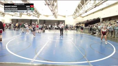 73 lbs Rr Rnd 9 - Bradey Bleich, Mat Assassins Black vs Colton Stahlin, Shore Thing Surf