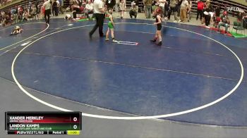 52 lbs Quarterfinal - Xander Merkley, Uintah Wrestling vs Landon Kamps, Fallon Outlaws Wrestling Club