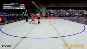 Consi Of 8 #2 - Noah Mahafutau, Crusader Wrestling vs Owhi Wheeler, Mt Adams Wrestling Club