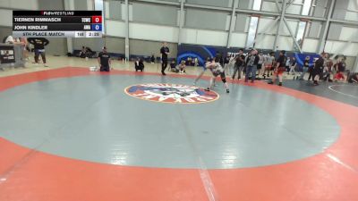 126 lbs 5th Place Match - Tiernen Rimmasch, Tri Cities Wrestling Club vs John Kindler, Ascend Wrestling Academy