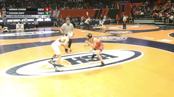 2A 138 lbs 3rd Place Match - Colton Huff, Chicago (St. Ignatius) vs Adrian Cohen, Deerfield (H.S.)