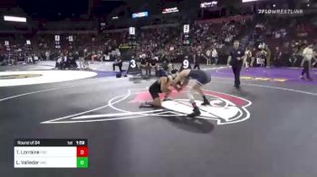 113 lbs Round Of 64 - Koda Holeman, Clovis Hs (CS) vs Adrian Escobar, Canoga Park (LA)