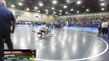 106 lbs Champ. Round 1 - Jonah Rosa, Tokay vs Michael Contreras, Lompoc