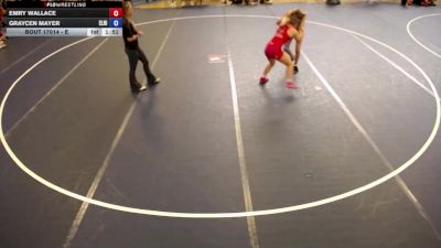Champ. Round 1 - Emry Wallace vs Graycen Mayer, Elk River
