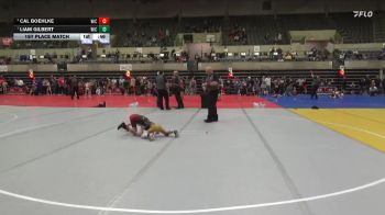 50 lbs 1st Place Match - Liam Gilbert, DC Elite vs Cal Boehlke, Nononsense Wrestling
