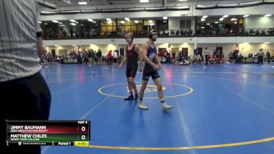 133 Freshman/Soph Cons. Round 3 - Matthew Chiles, Henry Ford College vs Jimmy Baumann, Ohio Wesleyan University