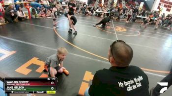 70 lbs Cons. Round 3 - Jake Nelson, Cody Wrestling Club vs Waylon DeWitt, Worland Wrestling Club