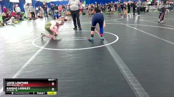 130 lbs Finals (2 Team) - Jayse Lowther, Ohio Gold 10k vs Kansas Laishley, CP Elite