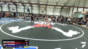 132 lbs Champ. Round 2 - Giovanni Perez, CA vs Troy Valentine, WA