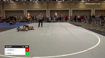 116 lbs Consolation - Lauren Zaragoza, TUF California Wr Ac vs Chloe Mead, Gold Rush Wr Ac