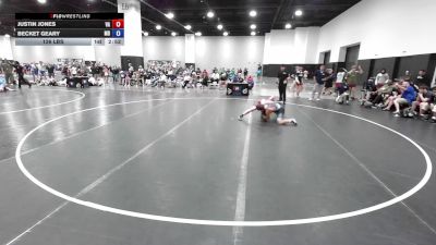 126 lbs Justin Jones, Virginia vs Becket Geary, Maryland