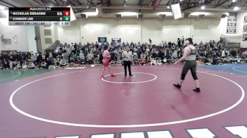 285 lbs Round Of 16 - Nicholas Ebrahimi, Berlin vs Connor Lee, Joel Barlow
