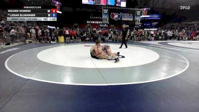 175 lbs Champ. Rd Of 32 - Holden Hoiness, MT vs Logan Ellwanger, WI