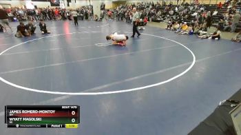 113 lbs Champ. Round 2 - Wyatt Magolski, WI vs James Romero-Montoy, NM