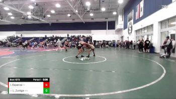 157 lbs Cons. Round 4 - Loghan Zuniga, Hesperia vs Izaac Esparza, Paloma Valley