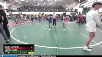 75 lbs Semifinal - Keaton Borge, Emmett vs Julien Asumendi, Homedale