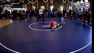 132-139 lbs Round 2 - Hayden Leet, Mat Factory vs Gage Ryer, Unattached