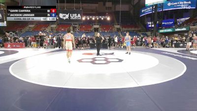 144 lbs Cons. Rd Of 16 - Gavin Cantera, OH vs Jackson Lininger, PA
