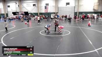 82-90 lbs Cons. Round 3 - Kashleigh Johnson, Platte Valley vs Grace Mancuso, Hays Wrestling Club