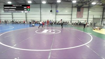 210 lbs Round 2 (10:30am Friday) - Cace Campbell, Iowa Black vs Gunner Ramage, NCWAY National Team