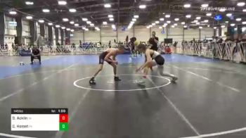 145 lbs 7th Place - Drake Acklin, OK vs Cole Homet, PA