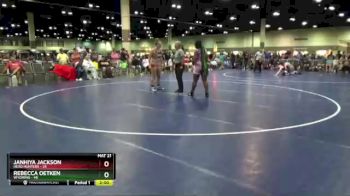 190 lbs Round 3 (8 Team) - Rebecca Oetken, Wyoming vs Janhiya Jackson, Head Hunters