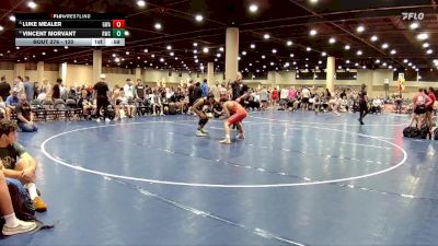 120 lbs Cons. Round 7 - Luke Mealer, Guerrilla Wrestling Academy vs Vincent Morvant, Rebel Wrestling Club