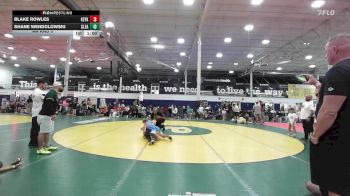 115 lbs Rr Rnd 3 - Blake Rowles, Keystone Krush - K6 vs Shane Wendolowski, Clearview - K6