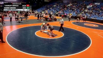 135 lbs Cons. Round 1 - Scarlett Gentille, O`Fallon (H.S.) vs Sammie Greisen, Seneca