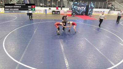Junior Girls - 115 lbs Cons. Round 2 - Olivia Goldsmith, Alabama Takedown Academy vs Phoenix Fure, Minnesota