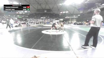 Boys 3A 132 lbs Cons. Round 3 - Vincent Yagi, Roosevelt vs Teagan Burkhart, Seattle Academy