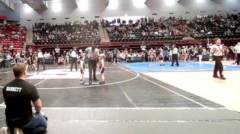 56 lbs Semifinal - Theordore Adams, Barnsdall Youth Wrestling vs Beau Barrett, Black Fox Wrestling Club
