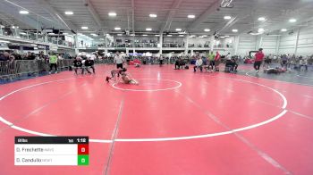 81 lbs Round Of 16 - Dylan Frechette, Mayo Quanchi WC vs Daniel Candullo, Newtown