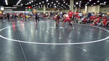 190 lbs Round 3 (6 Team) - Jameson Lackey, OTC vs Eli Spinell, Spartan WC