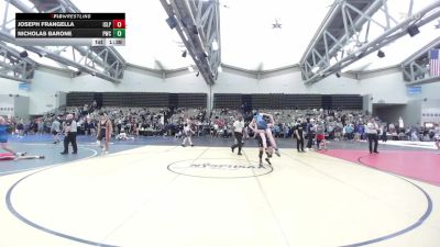 128-H lbs Round Of 32 - Joseph Frangella, Islip vs Nicholas Barone, Prime Wrestling Club