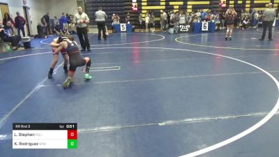 71.4-77.4 lbs Rr Rnd 3 - Leeah Stephen, Felix Wrestling Acad. vs Karalena Rodriguez, Btw