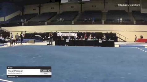 Trent Peazant - Floor, Apollo Gymnastics - 2021 USA Gymnastics Development Program National Championships