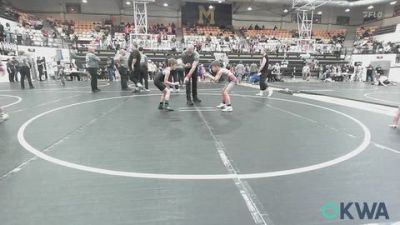 67 lbs Quarterfinal - Lincoln Hayes, Carl Albert vs Stetson Richards, Lexington Wrestling Club