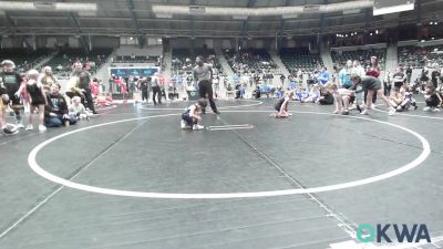 49 lbs Rr Rnd 2 - Piper Norrell, Prime Wrestling vs Kayne Felix, Keystone Kids Wrestling Club