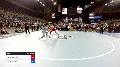 165 lbs Cons 16 #2 - Anthony Gutierrez, IL vs Gunner Holland, FL